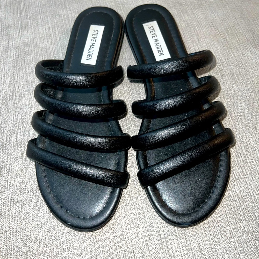 Black Steve Madden Sandals